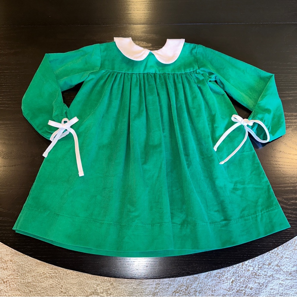 NEW Charlotte Proper Green Corduroy Dress, sz 5